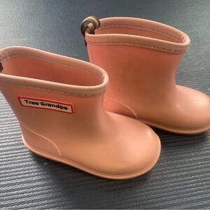 Tree Grandpa Pink Rubber Boots